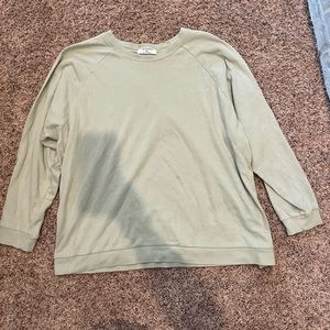 Sage green sweatshirt size XL